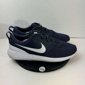 Nike Roshe One Mens Size 13 AA1837-400 Blue Spikeless Golf Shoes
